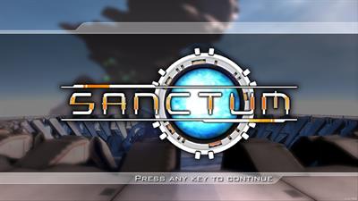 Sanctum - Screenshot - Game Title
