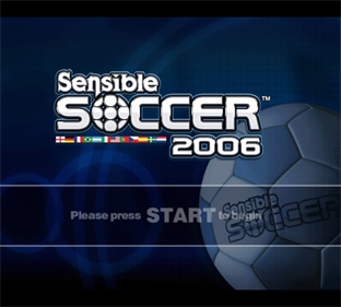 Sensible Soccer 2006 - Screenshot - Game Title Image