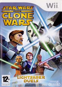 Star Wars: The Clone Wars: Lightsaber Duels - Box - Front Image