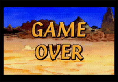 Cadillacs and Dinosaurs: The Second Cataclysm - Screenshot - Game Over Image