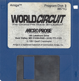 World Circuit - Disc Image