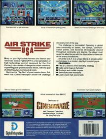 Airstrike USA - Box - Back Image