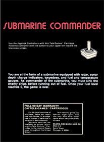 Submarine Commander - Box - Back Image