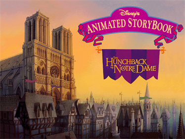 Disney's Hunchback of Notre Dame Animated Storybook - Screenshot - Game Title Image