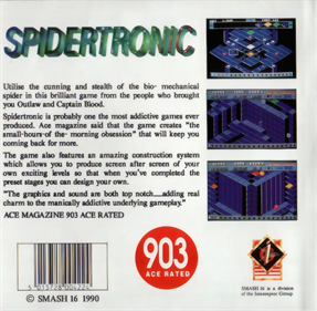 Spidertronic - Box - Back Image