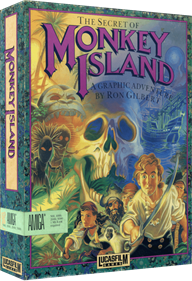 The Secret of Monkey Island - Box - 3D Image