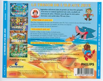 Le Trésor de l'île aux Jeux - Box - Back Image