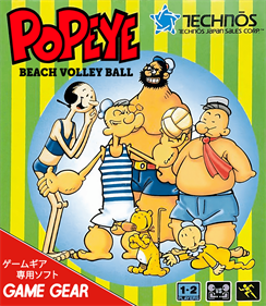 Popeye Beach Volley Ball - Box - Front Image