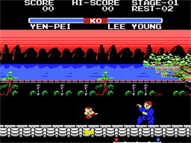 Yie Ar Kung Fu II - Screenshot - Gameplay Image