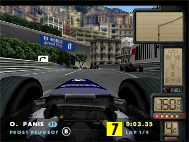 F-1 World Grand Prix II - Screenshot - Gameplay Image