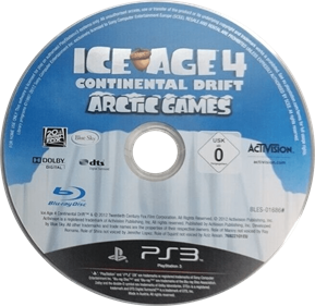 Ice Age 4: Continental Drift Arctic Games - Disc Image
