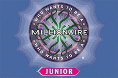 Who Wants To Be a Millionaire Junior - Screenshot - Game Title Image