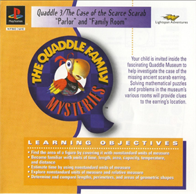 The Quaddle Family Mysteries: Quaddle 3