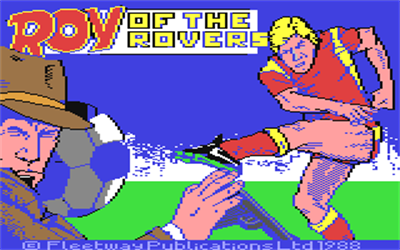 Roy of the Rovers - Screenshot - Game Title Image