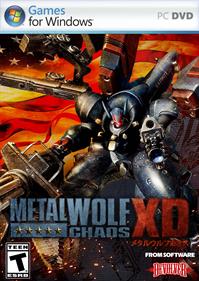 Metal Wolf Chaos XD - Fanart - Box - Front