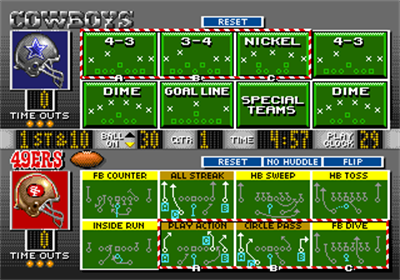 Madden NFL '94 screenshots, images and pictures - Giant Bomb