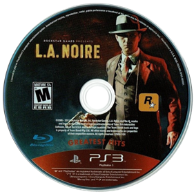 L.A. Noire - Disc Image