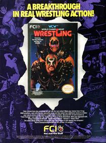 WCW: World Championship Wrestling - Advertisement Flyer - Front Image