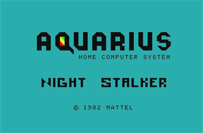 Night Stalker - Screenshot - Game Title Image