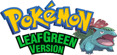 Pokémon LeafGreen Version - Clear Logo Image