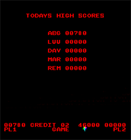 Cat 'N Mouse - Screenshot - High Scores Image