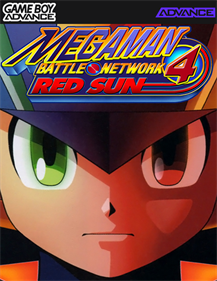 Mega Man Battle Network 4: Red Sun - Fanart - Box - Front Image