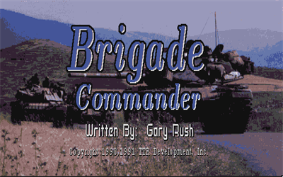 Brigade Commander - Screenshot - Game Title Image