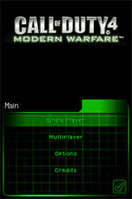Call of Duty 4: Modern Warfare - Screenshot - Game Title Image