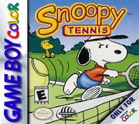 Snoopy Tennis - Box - Front Image