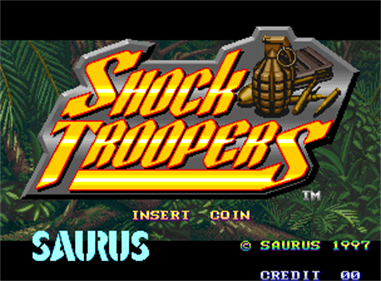 Shock Troopers - Screenshot - Game Title Image