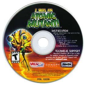 I Was an Atomic Mutant! - Disc Image