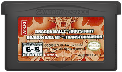 2 Games in 1!: Dragon Ball Z: Buu's Fury / Dragon Ball GT: Transformation - Cart - Front Image