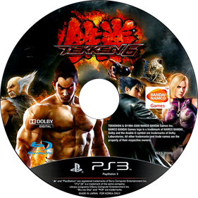 Tekken 6 - Disc Image