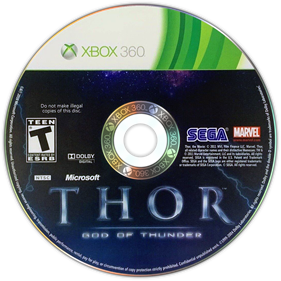 Thor: God of Thunder - Disc Image