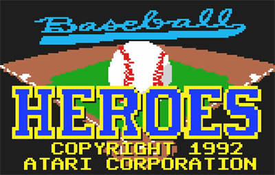 Baseball Heroes - Screenshot - Game Title Image