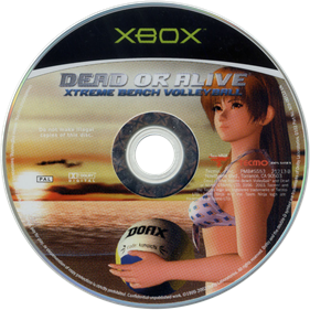 Dead or Alive: Xtreme Beach Volleyball - Disc Image