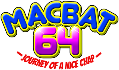 Macbat 64: Journey of a Nice Chap - Clear Logo Image