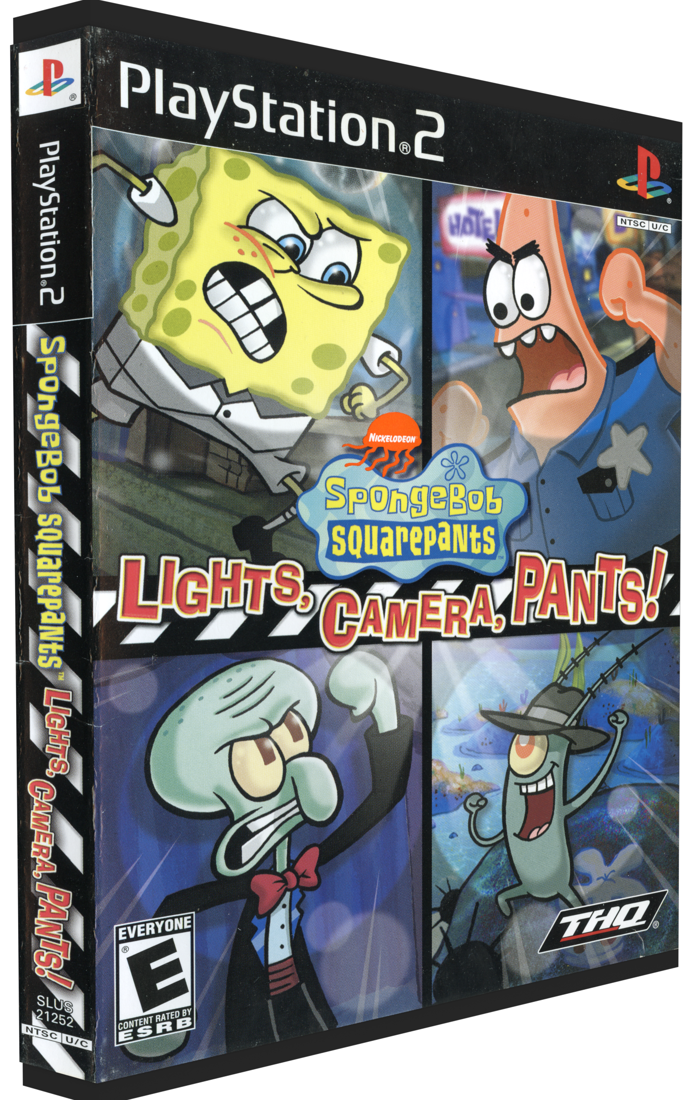 spongebob squarepants lights camera pants pc