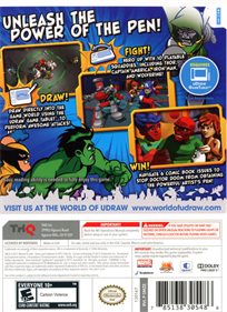 Marvel Super Hero Squad: Comic Combat - Box - Back Image