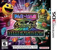 Pac-Man & Galaga Dimensions - Box - Front Image