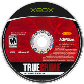 True Crime: Streets of LA - Disc Image