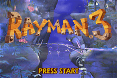 Rayman 3 - Screenshot - Game Title Image