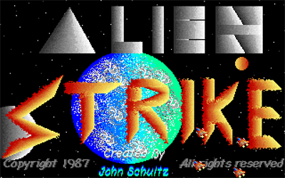 Alien Strike - Screenshot - Game Title Image