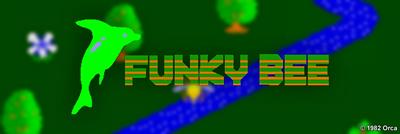 Funky Bee - Arcade - Marquee Image