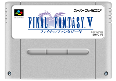 Final Fantasy V - Fanart - Cart - Front Image
