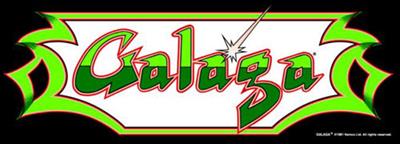 Galaga - Arcade - Marquee Image