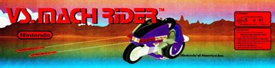 Vs. Mach Rider - Arcade - Marquee Image