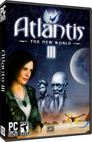 Atlantis III: The New World - Box - 3D Image