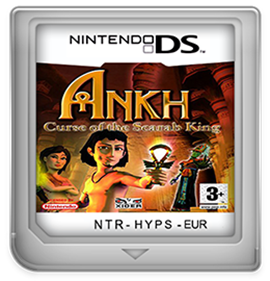 Ankh: Curse of the Scarab King - Fanart - Cart - Front