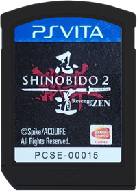 Shinobido 2: Revenge of Zen - Fanart - Cart - Front Image